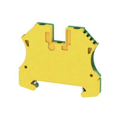 Weidmuller WPE 4 1010100000 Earth Terminal Block 4mm² Green/Yellow