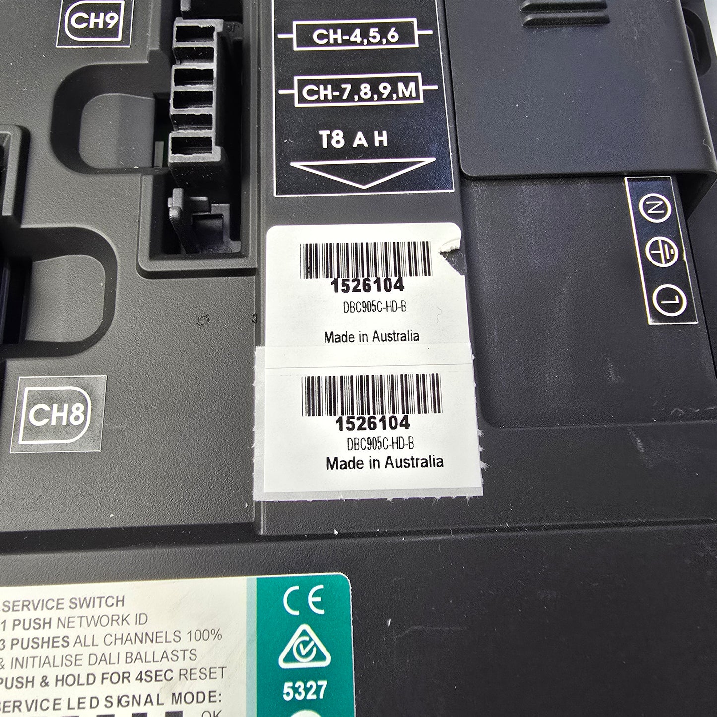Philips DBC905C-HD-B Dynalite Ecolinx 9-Channel Ballast Controller (Pre-owned)