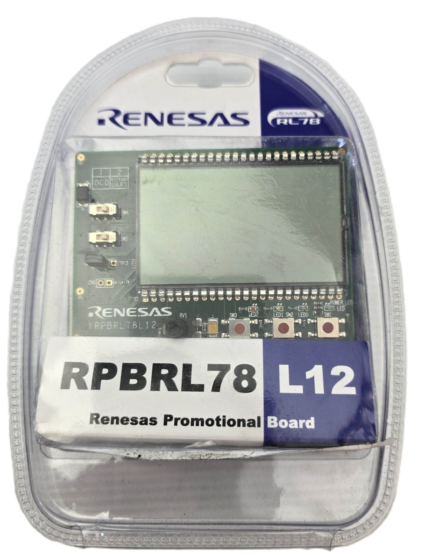 Renesas YRPBRL78L12 Evaluation Board RL78/L12 MCU Promotional Kit (NEW)