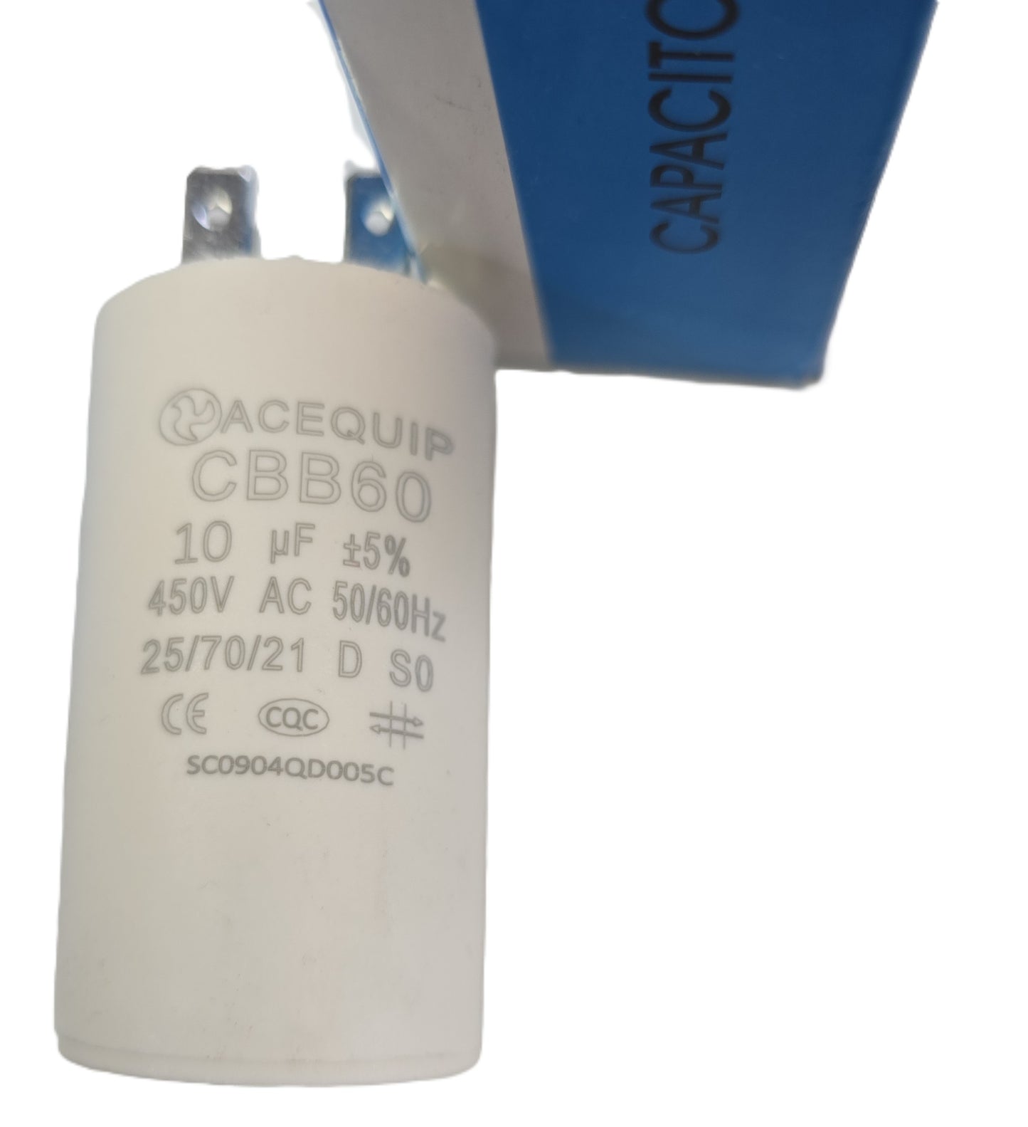 ACEQUIP CBB60 Single Phase Multipurpose Capacitor -Pins (NEW)