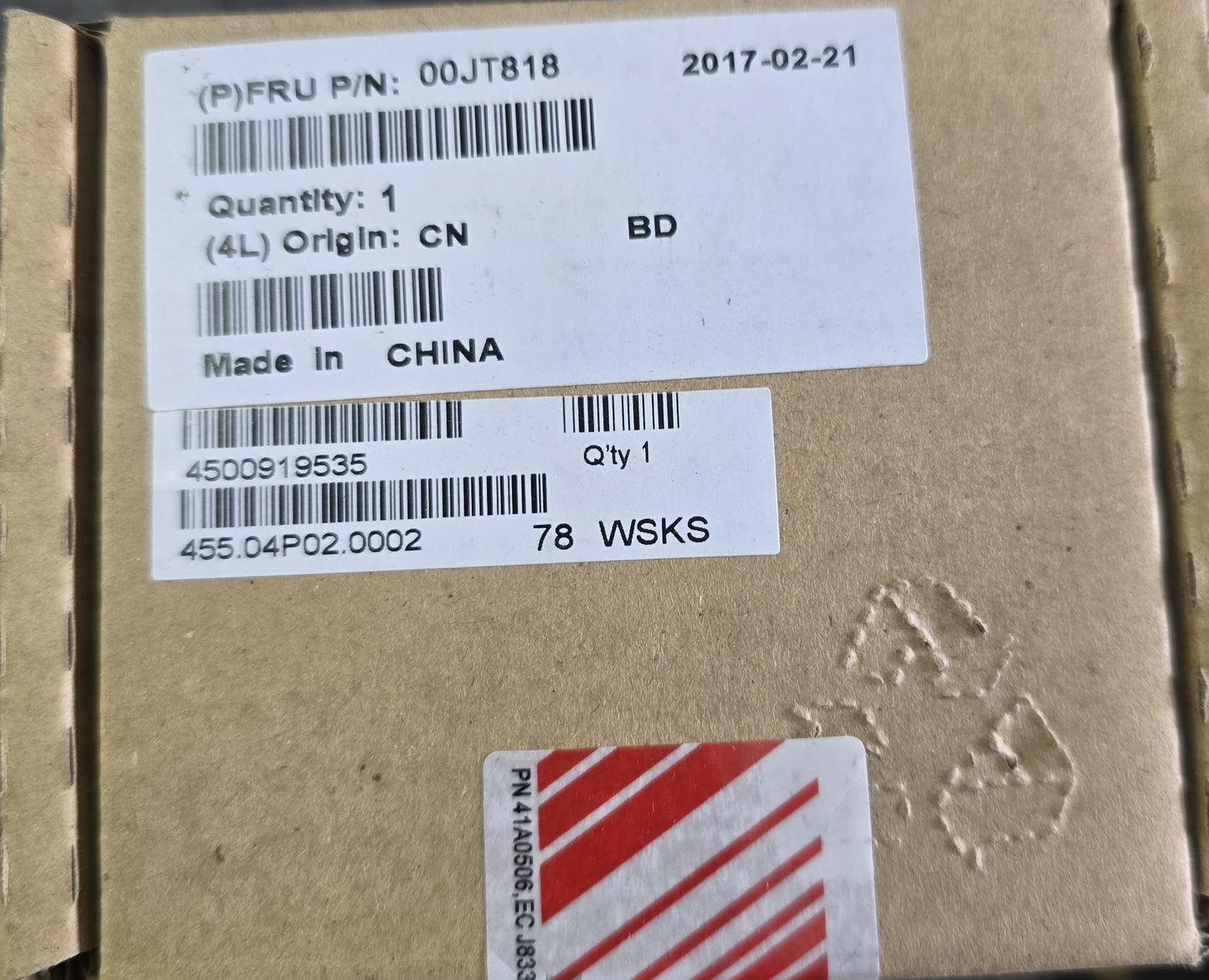 Lenovo 00JT818 Genuine FRU BD Internal Component ThinkPad X1 (NEW In Box)