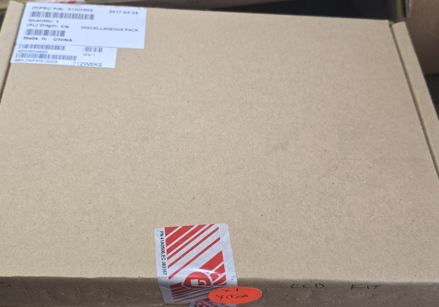 Lenovo 01AW965 Miscellaneous Pack Genuine FRU ThinkPad X1 Yoga (NEW In Box)