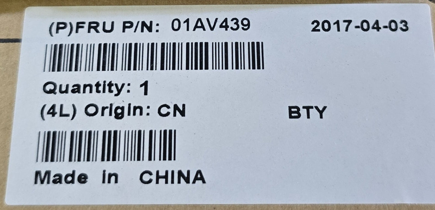 Lenovo 01AV439 Genuine FRU Internal Battery 52Wh Li-Ion ThinkPad X1 (NEW In Box)
