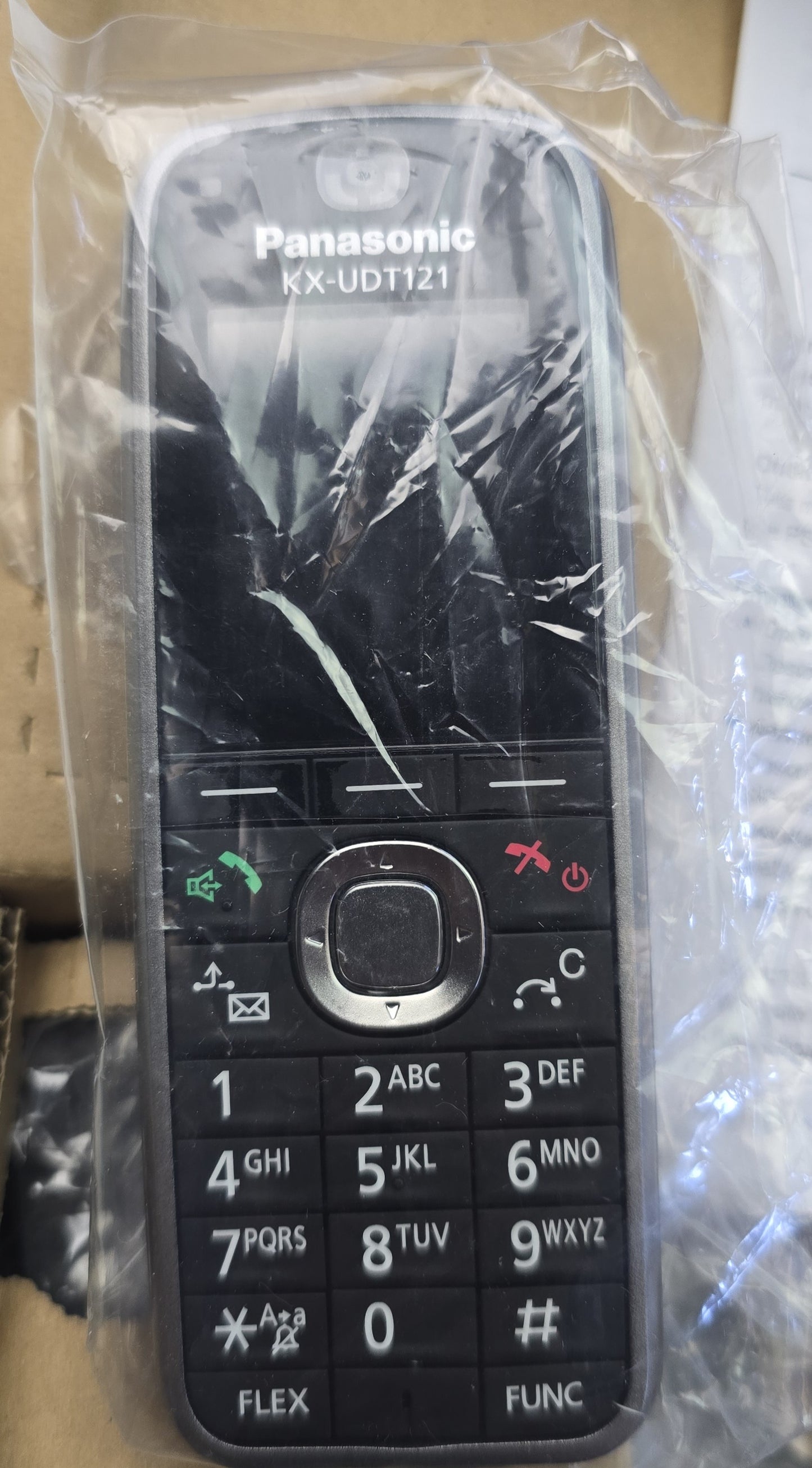 Panasonic KX-UDT121AL DECT Handset Enterprise Wireless Phone (NEW In Box)