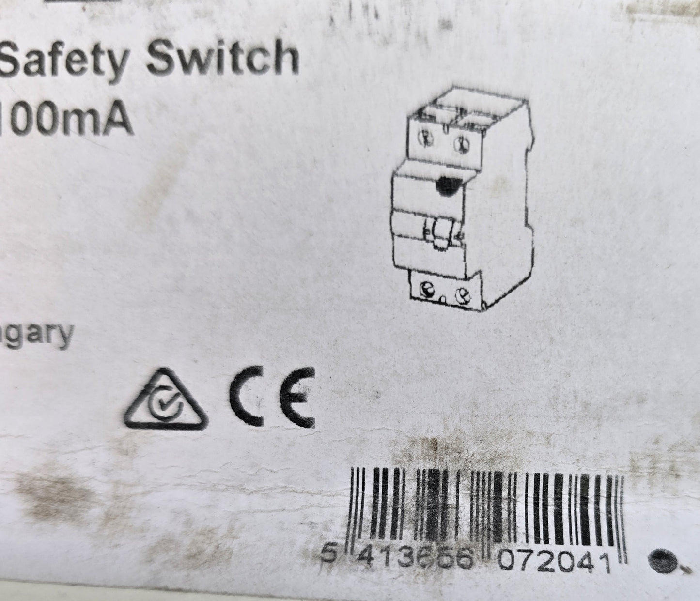 NHP-Terasaki DSRCD280100 Din-Safe RCCB 2 Pole 80A 100mA Type AC (Spares Stock)