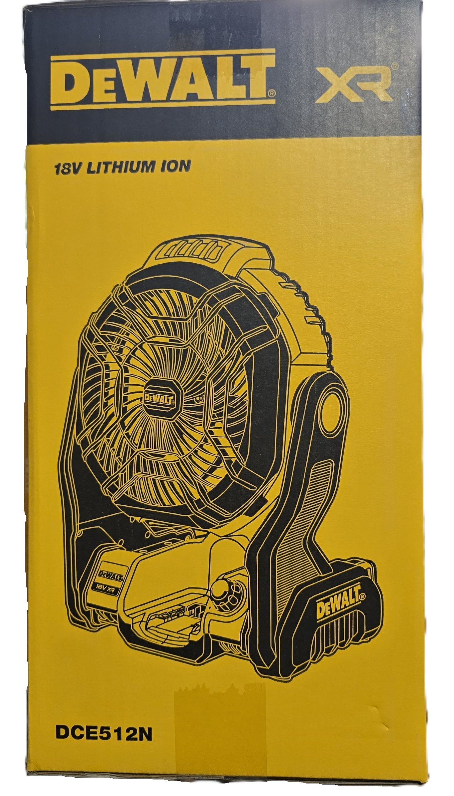 Dewalt DCE512N-XJ 18V Lithium Ion Fan XR (NEW In Box)