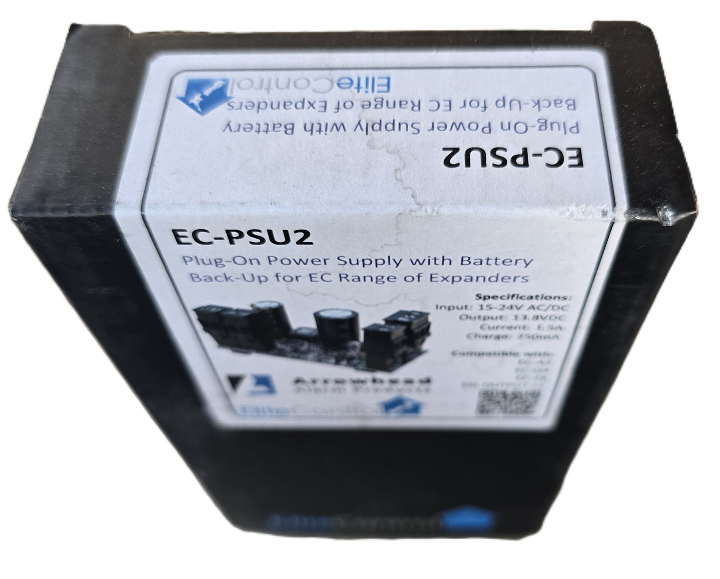 EliteControl EC-PSU2 Plug On Power Supply Battery Backup 13.8V (NEW In Box)