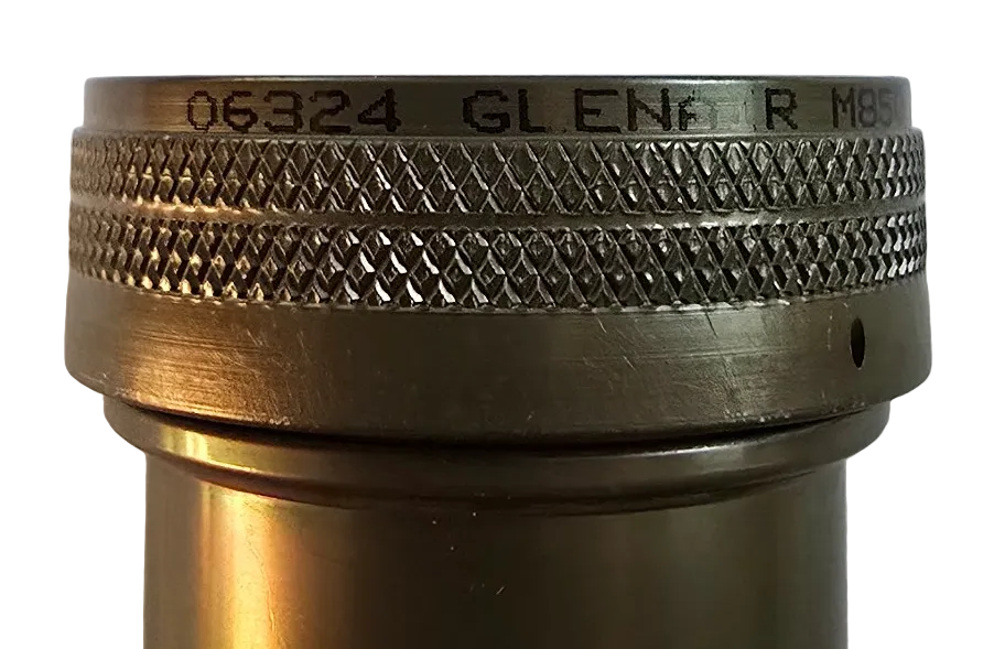 GLENAIR M85049/25-47W Circular MIL Spec Backshell Straight Size 24 (NEW)