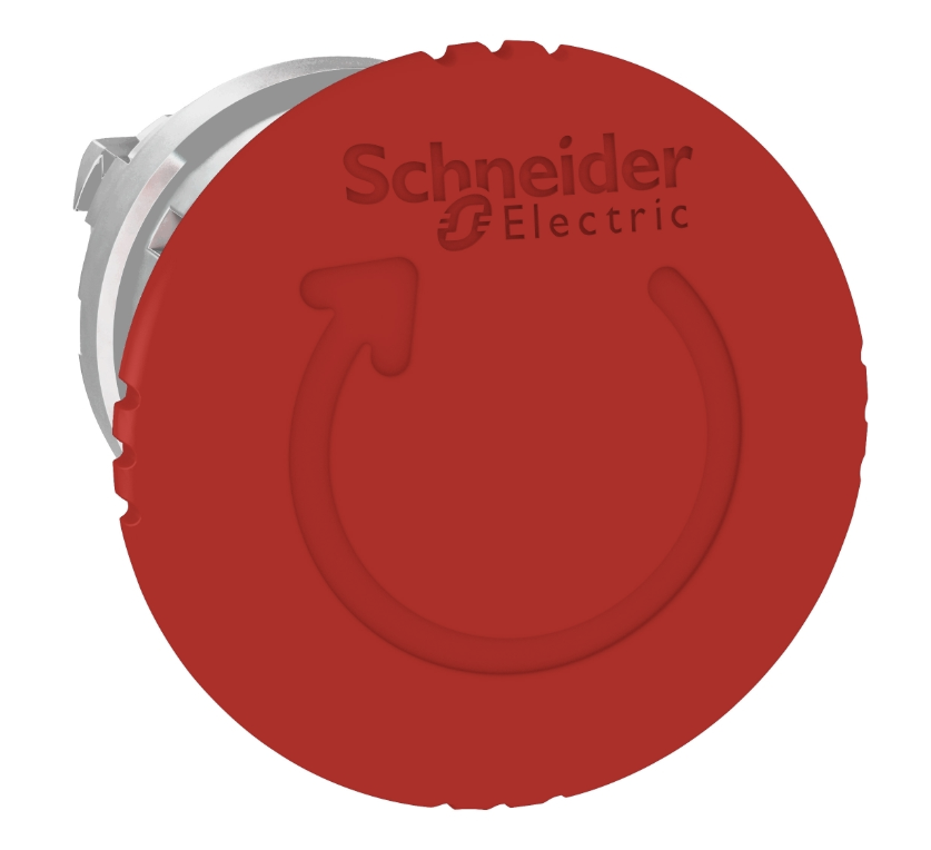 Schneider ZB4BS844 Emergency ESTOP head XB4 metal red mushroom 22mm (NEW AU)