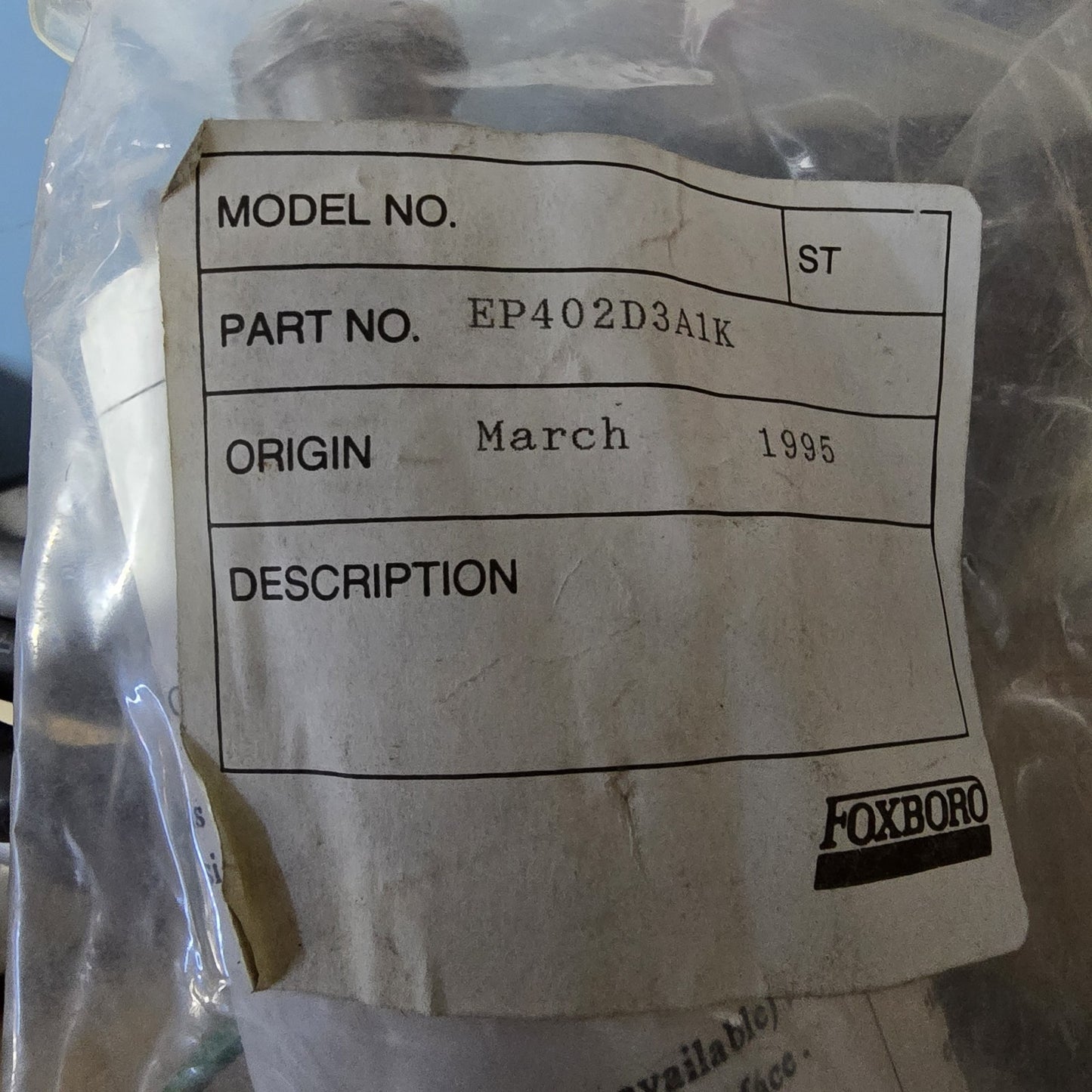 Foxboro 873EC-CIXFGZ-7 Electrochemical Analyzer for Electrodeless Conductivity