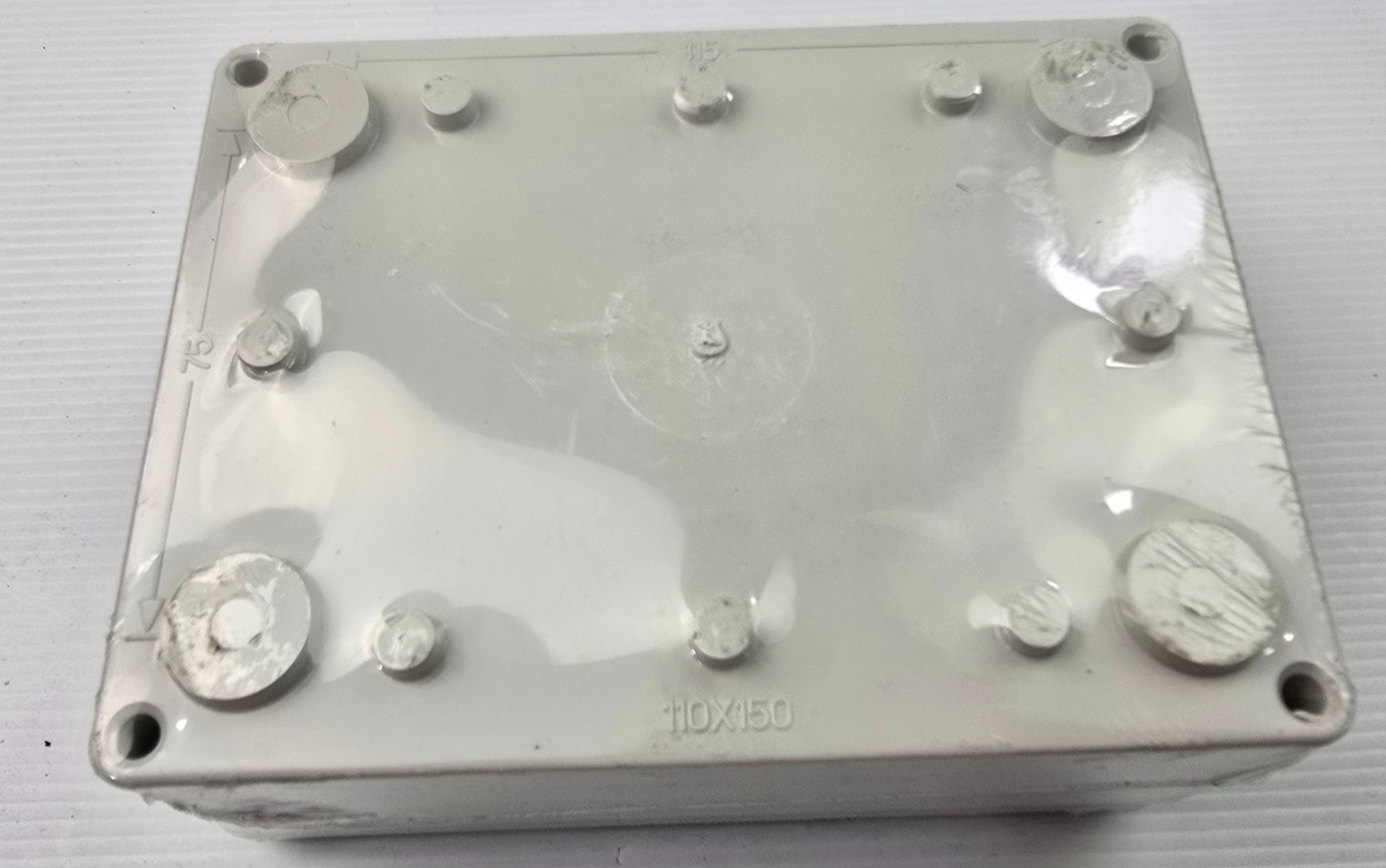 B&R PJ151107 POLYNOVA PJ 150Wx110Hx75D Rectangle Junction Box (NEW)