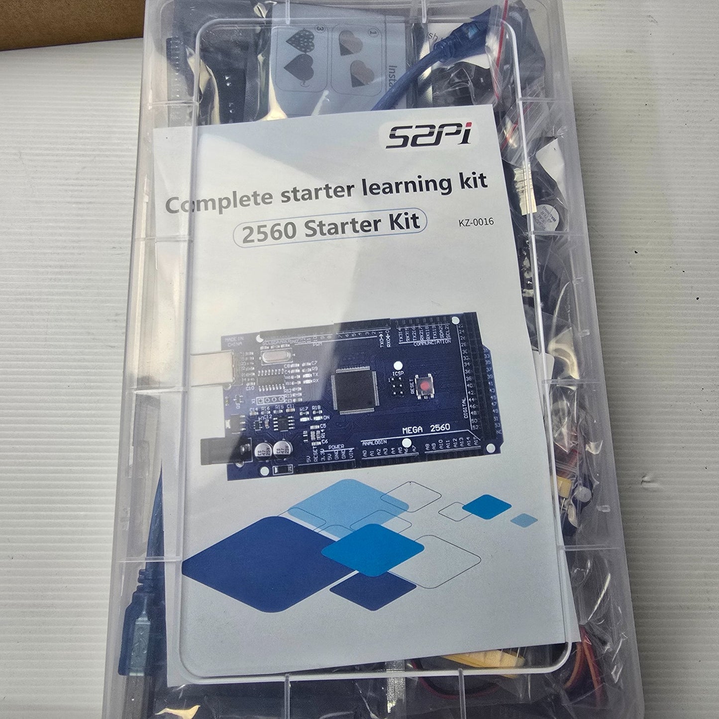 52Pi KZ-0016 Arduino Mega2560 Starter Kit Electronic (NEW In Box)
