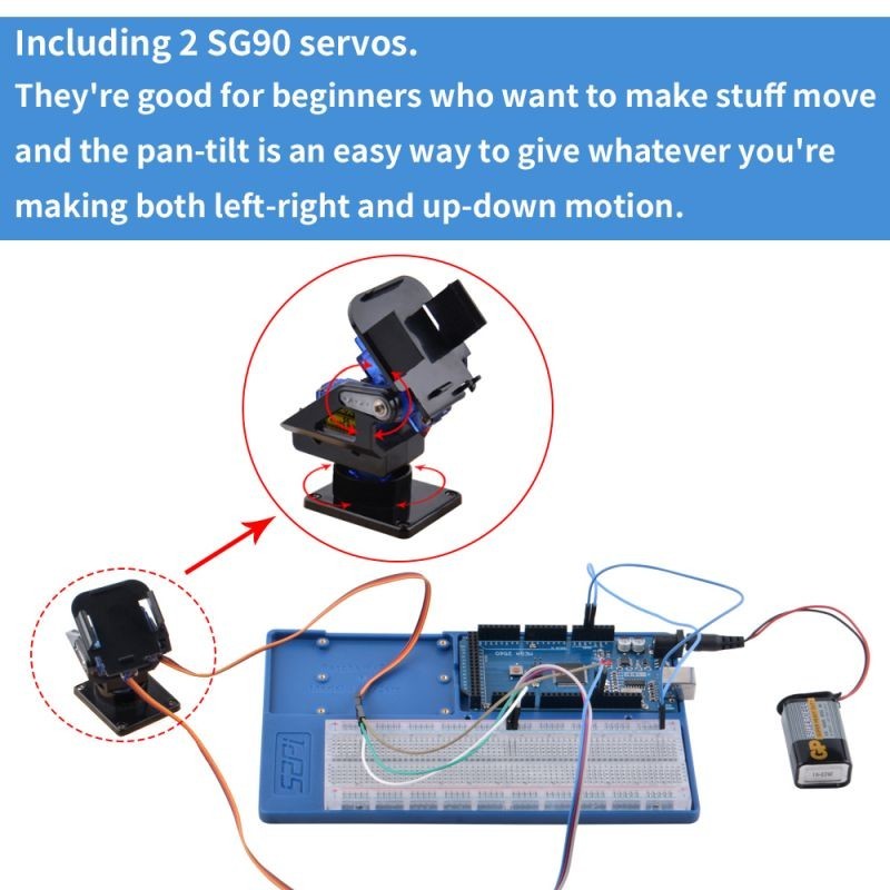 52Pi KZ-0016 Arduino Mega2560 Starter Kit Electronic (NEW In Box)