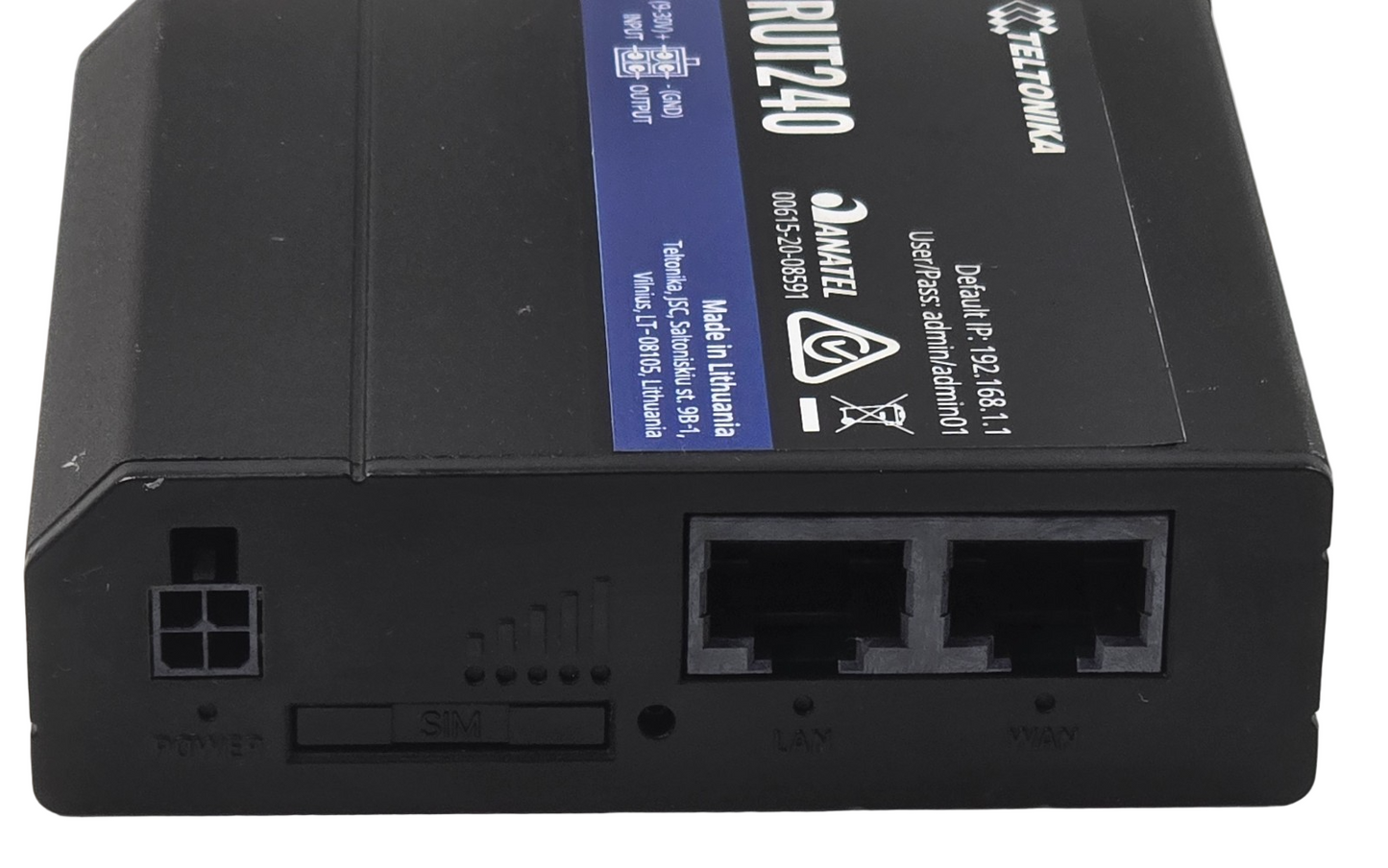 Teltonika RUT240 4G LTE Router Model No antenna or PSU (Pre-Owned)