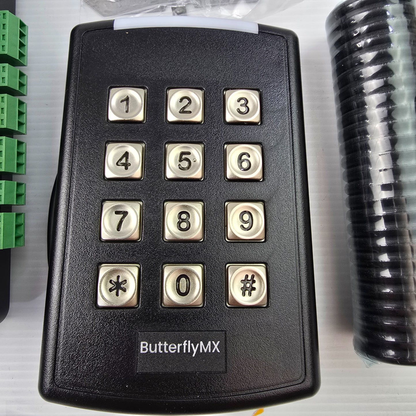 ButterflyMX 2-Door Access Controller Kit PSU DIN Keypad Reader & Fobs (NEW)