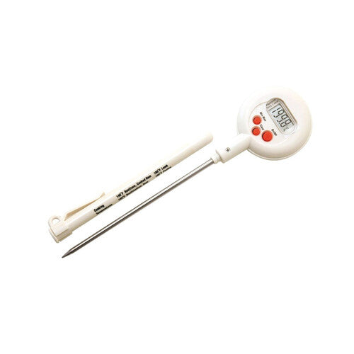 CHEF'N Cuisena Instant Read Kitchen Digital Thermometer Meat Food Probe White