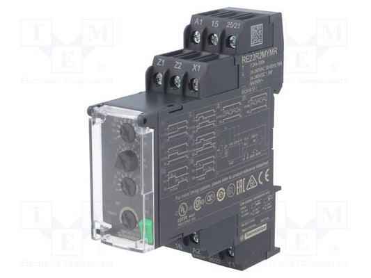 Schneider RE22R2MYMR Harmony Time Series DIN Rail Mount Timer Relay