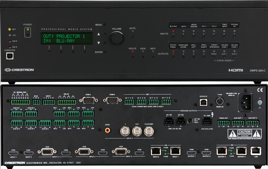 Crestron DMPS-300-C DigitalMedia Presentation System 3RU Amplifier (NEW In Box)