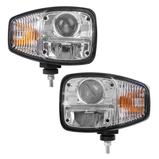 Larsen-Lights LL0565 LED-9102 Hi-Lo Headlight Set w Turn Signal (NEW In Box)