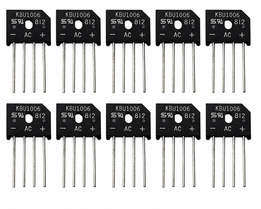 Taiwan-Semiconductor KBU1006 [10 Pack] Single Phase Bridge Rectifier 10A 600V  (NEW)