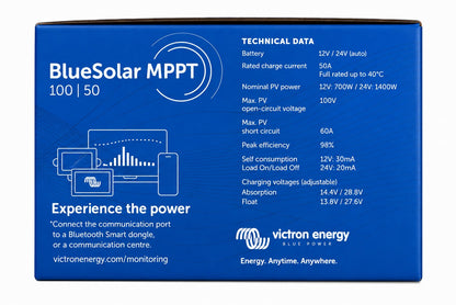 Victron-Energy SCC020050200 BlueSolar MPPT 100/50 Solar Charge Controller (NEW)