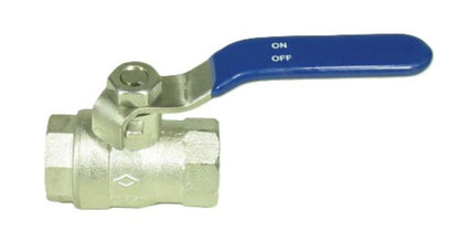 SeaStar 137050 Brass Ball Valve 1/4" BSP Female Lever Handle C/P (NEW)