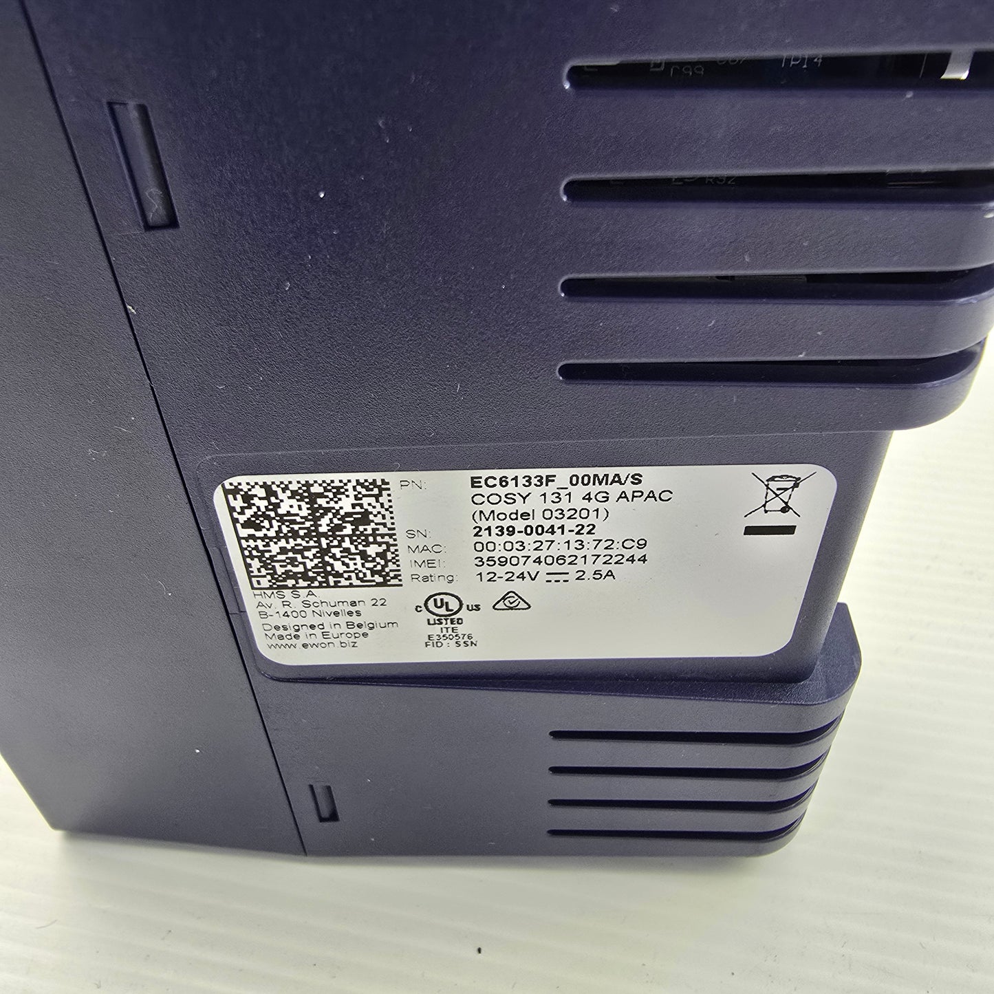 EWON EC6133F_00MA/S COSY 131 4G APAC Model 03201
