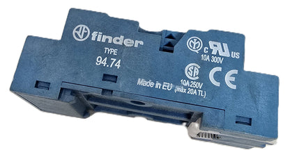 Finder 94.74.SMA Relay Socket for 55.34 Series Relays