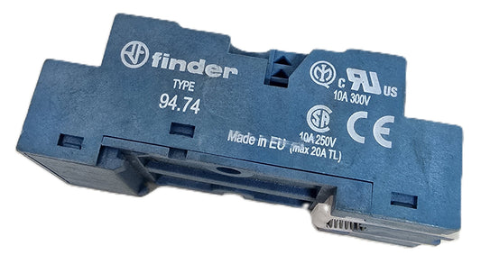 Finder 94.74.SMA Relay Socket for 55.34 Series Relays