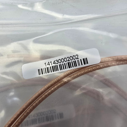 Huber+Suhner 141430002002 RF Coaxial Patch Cable Twin QMA Jumper (NEW)