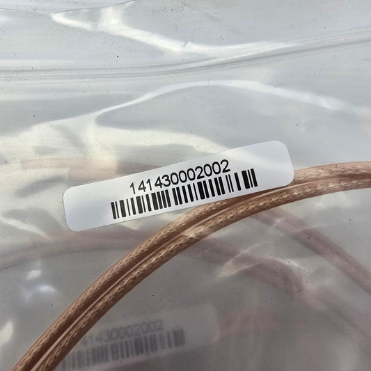 Huber+Suhner 141430002002 RF Coaxial Patch Cable Twin QMA Jumper (NEW)