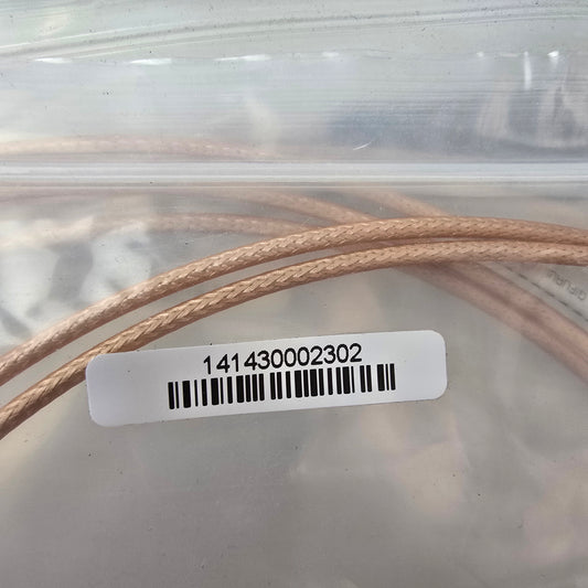 Huber+Suhner 141430002302 RF Coaxial Patch Cable Twin QMA Jumper (NEW)