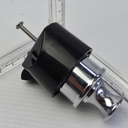 BMB MOBY Push Knob Black Housing Chrome Polished Caravan Cabinet (NEW)