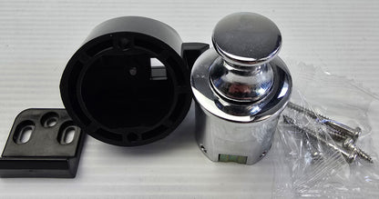 BMB MOBY Push Knob Black Housing Chrome Polished Caravan Cabinet (NEW)