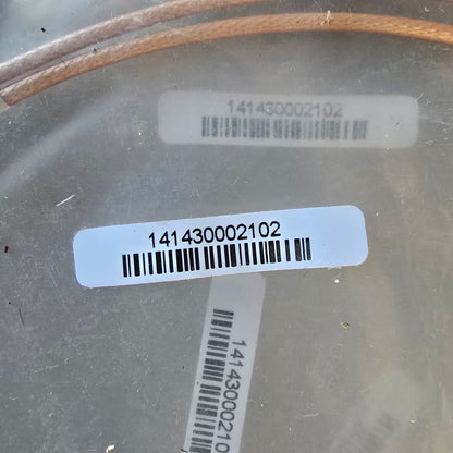 Huber+Suhner 141430002102 RF Coaxial Patch Cable Twin QMA Jumper (NEW)