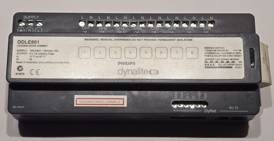 Philips DDLE801 Dynalite Leading Edge Dimmer Controller 8 Channel 1A 240V (Pre-owned)