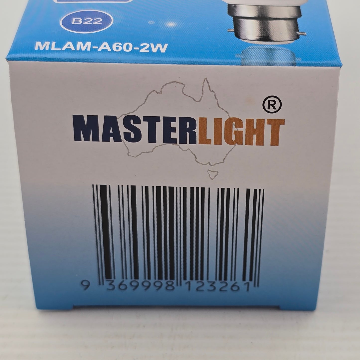MasterLight MLAM-A60-2W Anti-Mosquito LED Bulb B22 2W 190lm Warm Wh [2Pk] (NEW)
