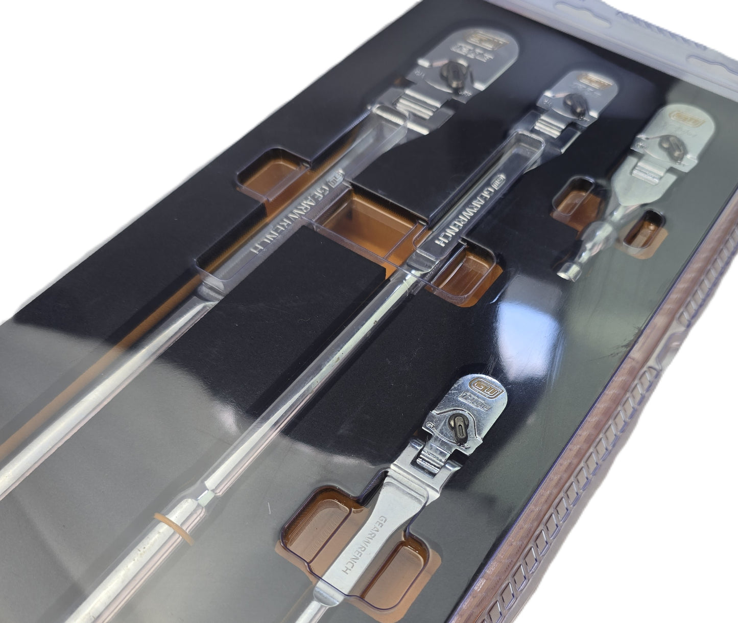 GearWrench 81230XP 4-Piece 120XP Ratchet Set – 1/4" 3/8" 1/2" Drive (NEW Sealed)