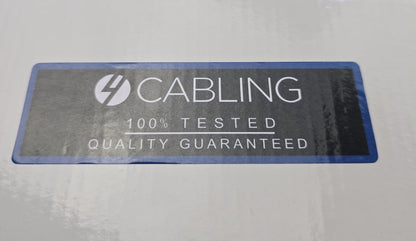 4Cabling 002.008.0002 1RU 19" Cable Management Rail – 12 Slot, 9cm Depth (NEW)