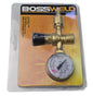 BOSSWELD 600044 Gas Regulator Suits Disposable Bottles (NEW Sealed)