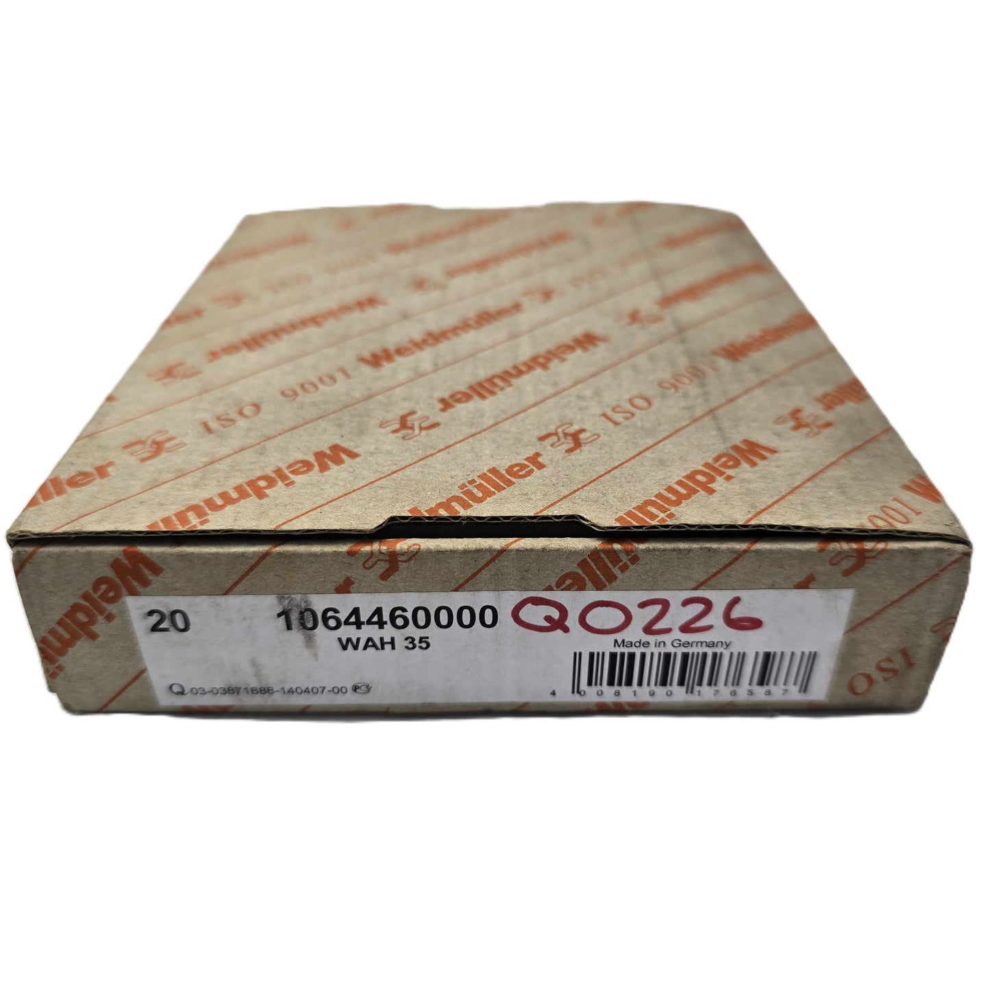 Weidmuller WAH 35 1064460000 End Bracket for DIN Rail Terminal Blocks