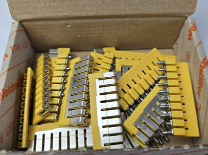 [Box 20] Weidmuller WQV 2.5/10 1054460000 Jumper Bar 10-Pole Cross Connector
