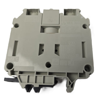 Wieland WKN 70/U 57.570.0155.0 Feed-Through Terminal Block 690V 170A 70mm² ATEX