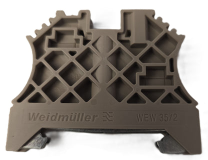 Weidmuller WEW 35/2 1061200000 End and Intermediate Bracket for DIN Rail