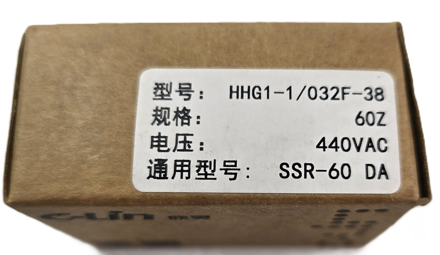 C-Lin HHG1-1/032F-38 Solid State Relay SSR-60DA 60A 3-32VDC In (NEW In Box)