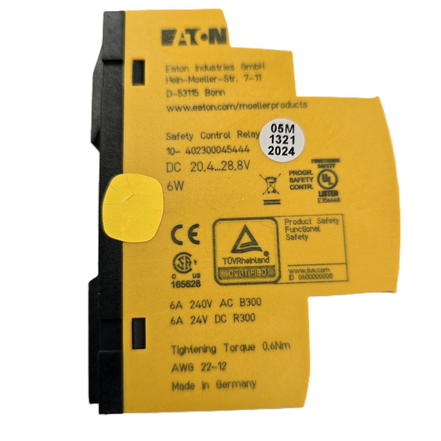 Eaton ES4P-221-DRXD1 easySafety Safety Control Relay 24V DC 111019 (NEW In Box)