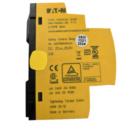 Eaton ES4P-221-DRXD1 easySafety Safety Control Relay 24V DC 111019 (NEW In Box)