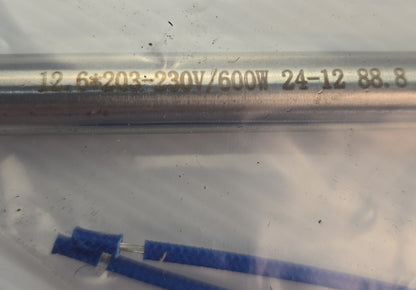 Mytee E572 Heating Rod 600W 230V Cartridge Heater Element 12.6×203mm (NEW)