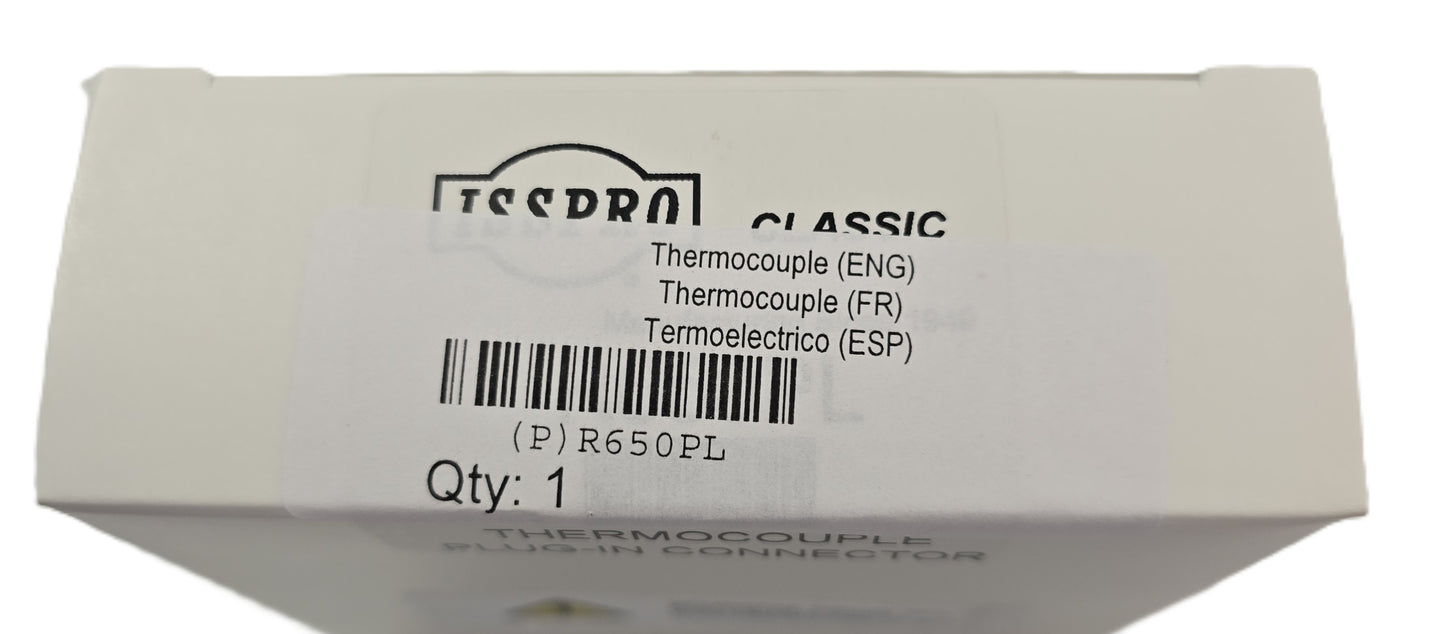 ISSPRO R650PL Thermocouple Probe 2.25" Type K Plug-In Connector (NEW In Box)