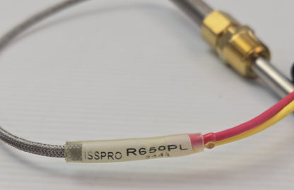 ISSPRO R650PL Thermocouple Probe 2.25" Type K Plug-In Connector (NEW In Box)